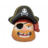 Pirate Face Supershape Balloon